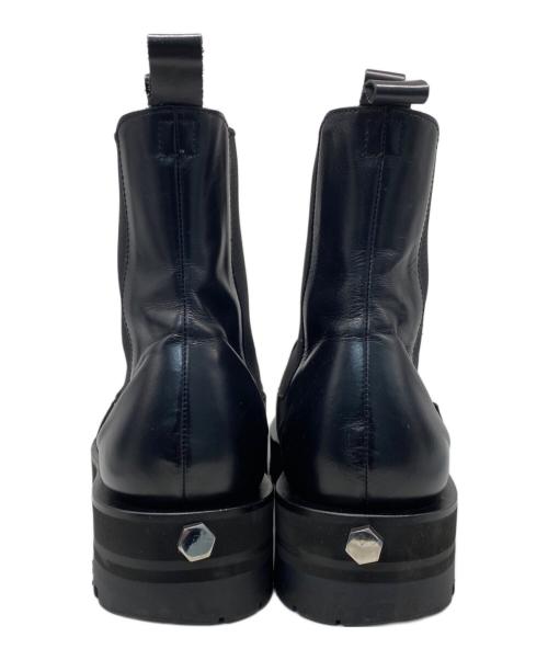OUAT（オーユーエーティー）OUAT (オーユーエーティー) SPACE BOOTS サイドゴアブーツ ブラック サイズ:SIZE 41の古着・服飾アイテム