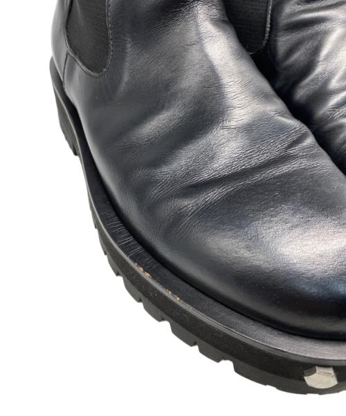 OUAT（オーユーエーティー）OUAT (オーユーエーティー) SPACE BOOTS サイドゴアブーツ ブラック サイズ:SIZE 41の古着・服飾アイテム