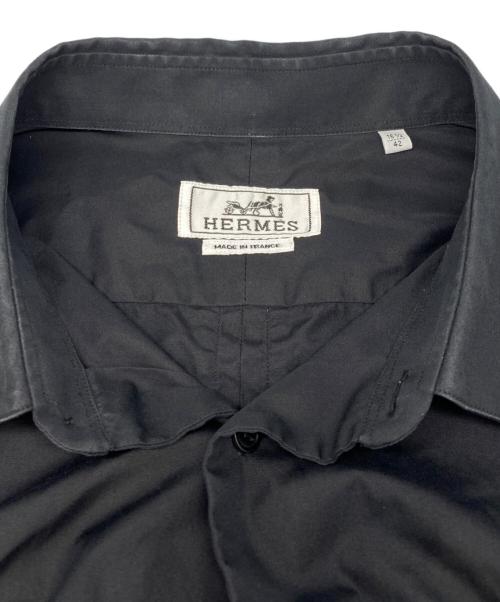 HERMES（エルメス）HERMES (エルメス) ドレスシャツ ホワイト サイズ:42の古着・服飾アイテム