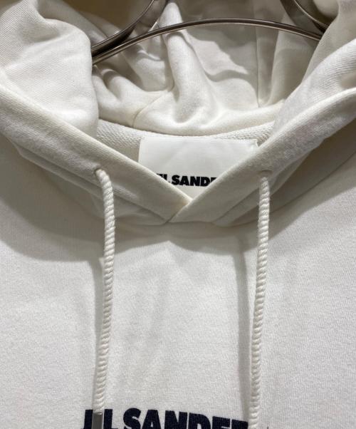 JIL SANDER+（ジルサンダープラス）JIL SANDER+ (ジルサンダープラス) プルオーバーパーカー ホワイト サイズ:XLの古着・服飾アイテム