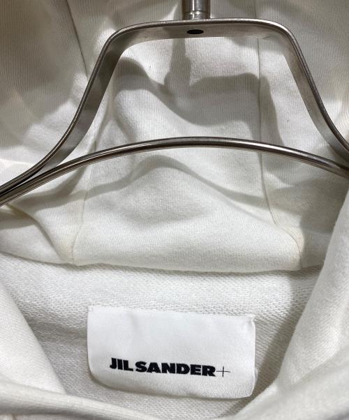 JIL SANDER+（ジルサンダープラス）JIL SANDER+ (ジルサンダープラス) プルオーバーパーカー ホワイト サイズ:XLの古着・服飾アイテム