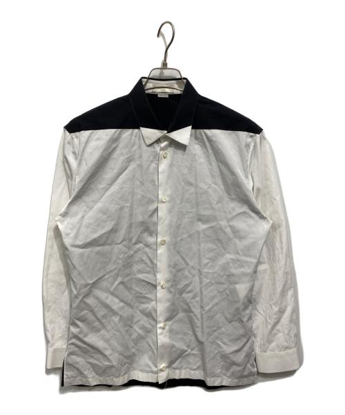 BALENCIAGA（バレンシアガ）BALENCIAGA (バレンシアガ) ドレスシャツ ホワイト×ブラック サイズ:41の古着・服飾アイテム
