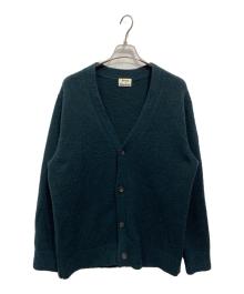 Acne studios（アクネ ストゥディオズ）の古着「カシミヤ混カーディガン」｜グリーン