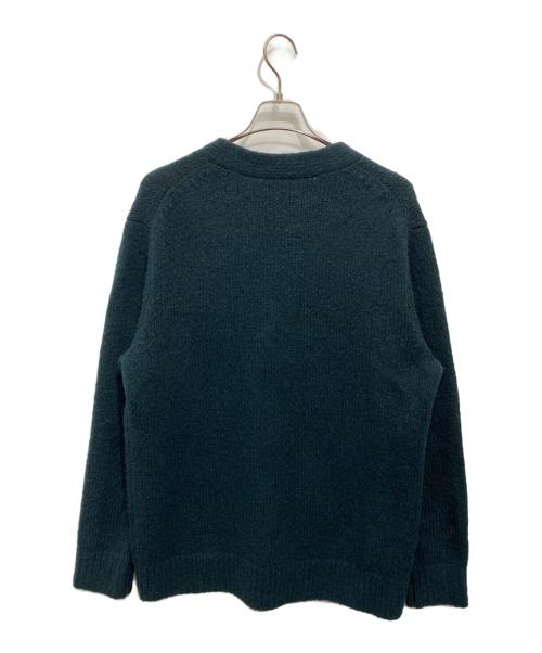 Acne studios（アクネ ストゥディオズ）Acne studios (アクネ ストゥディオズ) カシミヤ混カーディガン グリーン サイズ:Mの古着・服飾アイテム