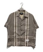 NEIGHBORHOODネイバーフッド）の古着「26SS SHEMAGH PATTERN SHIRT」｜ベージュ