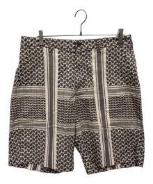 NEIGHBORHOOD（ネイバーフッド）の古着「SHEMAGH PATTERN SHORT PANTS」｜ベージュ