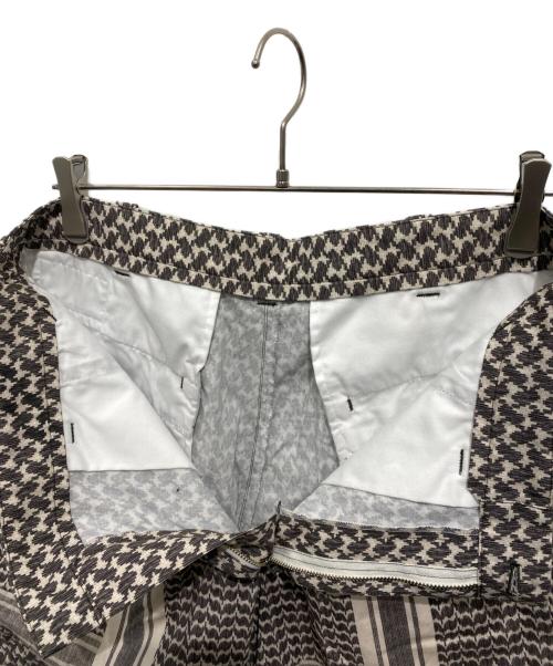 NEIGHBORHOOD（ネイバーフッド）NEIGHBORHOOD (ネイバーフッド) SHEMAGH PATTERN SHORT PANTS ベージュ サイズ:Lの古着・服飾アイテム