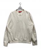 SUPREMEシュプリーム）の古着「20SS Cutout Logo Crewneck」｜アイボリー