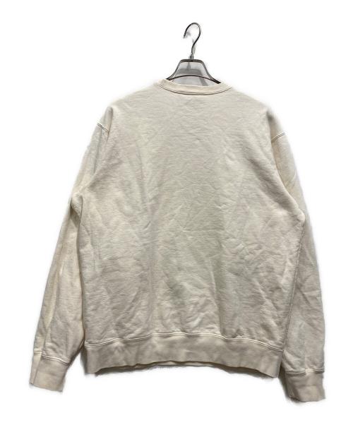 SUPREME（シュプリーム）SUPREME (シュプリーム) 20SS Cutout Logo Crewneck アイボリー サイズ:Lの古着・服飾アイテム