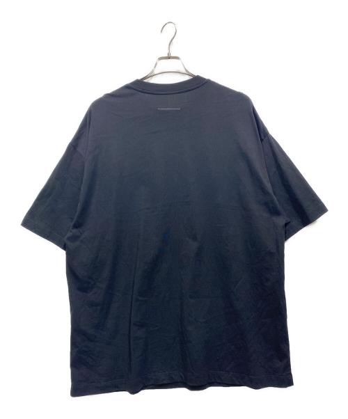 MM6 Maison Margiela（エムエムシックスメゾンマルジェラ）MM6 Maison Margiela (エムエムシックスメゾンマルジェラ) 25SSプリントTシャツ ブラック サイズ:Sの古着・服飾アイテム