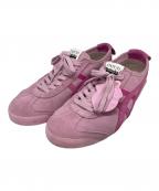 Onitsuka Tiger×patouオニツカタイガー×パトゥ）の古着「MEXICO'66/ローカットスニーカー」｜ピンク
