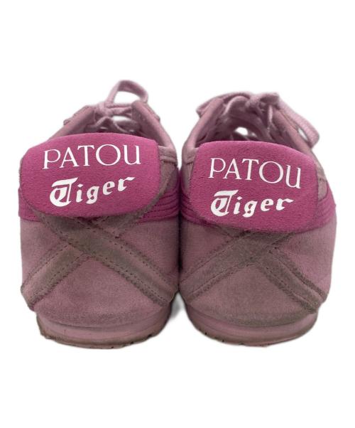 Onitsuka Tiger（オニツカタイガー）Onitsuka Tiger (オニツカタイガー) patou (パトゥ) MEXICO'66/ローカットスニーカー ピンク サイズ:US 9 1/2の古着・服飾アイテム