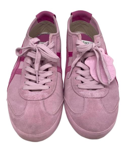 Onitsuka Tiger（オニツカタイガー）Onitsuka Tiger (オニツカタイガー) patou (パトゥ) MEXICO'66/ローカットスニーカー ピンク サイズ:US 9 1/2の古着・服飾アイテム
