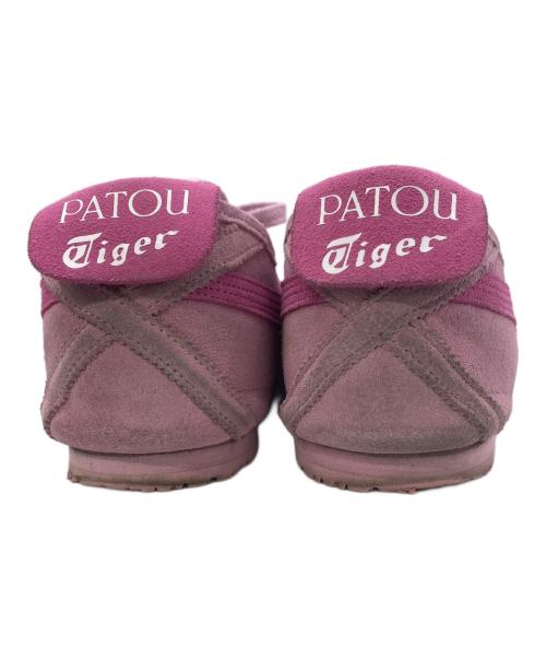 Onitsuka Tiger（オニツカタイガー）Onitsuka Tiger (オニツカタイガー) patou (パトゥ) MEXICO'66/ローカットスニーカー ピンク サイズ:US 9 1/2の古着・服飾アイテム