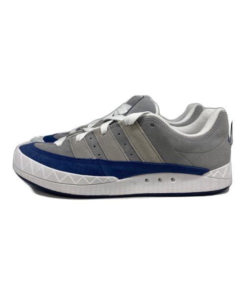adidas（アディダス）adidas (アディダス) HUMAN MADE (ヒューマンメイド) ADIMATIC HUMAN MADE グレー×ネイビー サイズ:28cmの古着・服飾アイテム