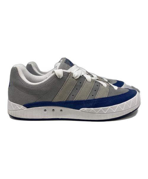 adidas（アディダス）adidas (アディダス) HUMAN MADE (ヒューマンメイド) ADIMATIC HUMAN MADE グレー×ネイビー サイズ:28cmの古着・服飾アイテム