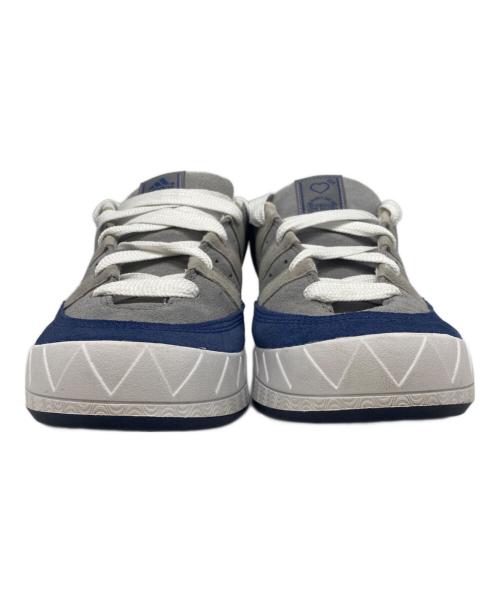 adidas（アディダス）adidas (アディダス) HUMAN MADE (ヒューマンメイド) ADIMATIC HUMAN MADE グレー×ネイビー サイズ:28cmの古着・服飾アイテム