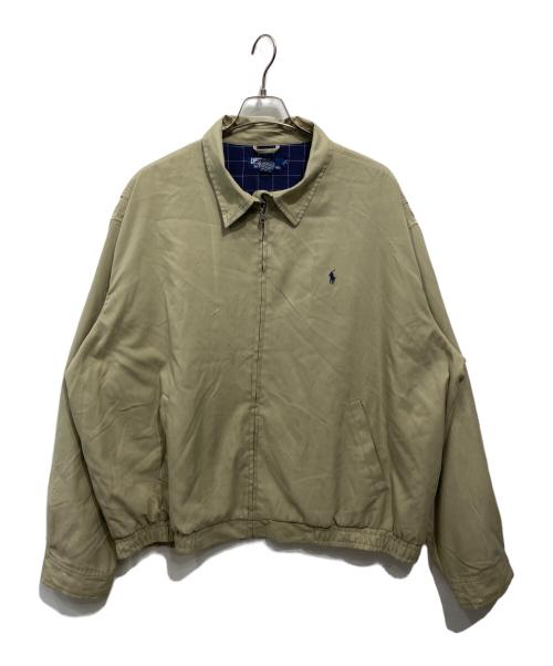 POLO RALPH LAUREN（ポロ・ラルフローレン）POLO RALPH LAUREN (ポロ・ラルフローレン) スイングトップ ベージュ サイズ:XXLの古着・服飾アイテム