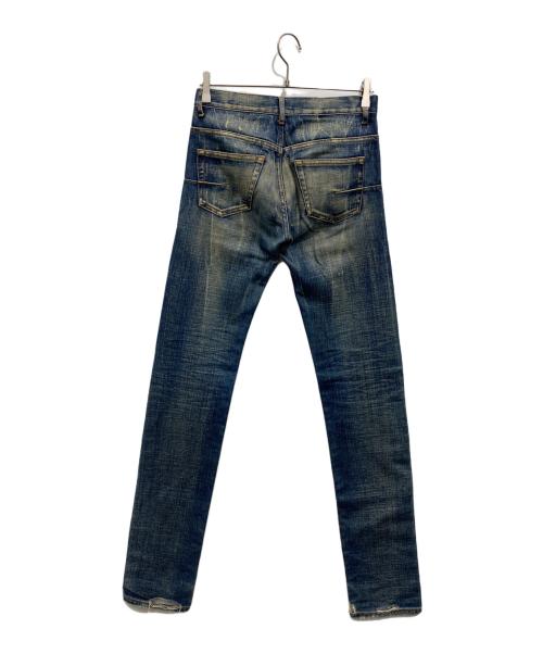 DIOR HOMME（ディオール オム）Dior Homme (ディオール オム) 07SS エディ期 ファインドアゲイン ダメージ加工 インディゴ サイズ:27の古着・服飾アイテム