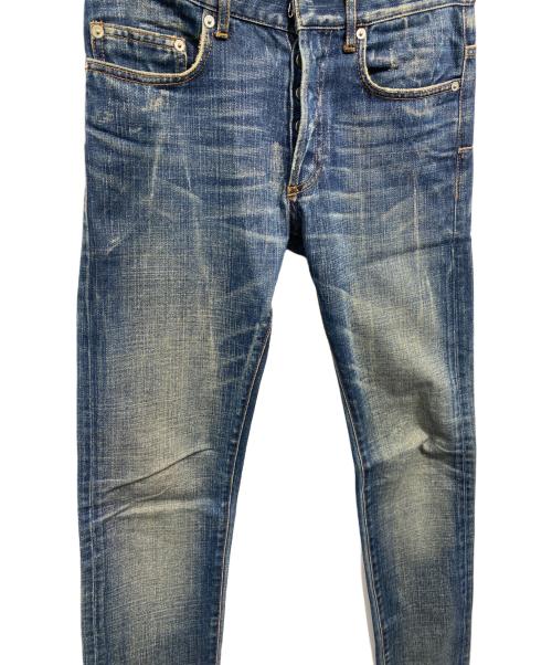 DIOR HOMME（ディオール オム）Dior Homme (ディオール オム) 07SS エディ期 ファインドアゲイン ダメージ加工 インディゴ サイズ:27の古着・服飾アイテム