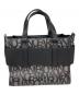 ARMANI EXCHANGE (アルマーニ エクスチェンジ) BOXロゴバックル 2WAYハンドバッグ グレー：10000円