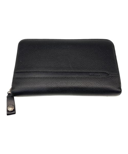 BVLGARI（ブルガリ）BVLGARI (ブルガリ) 長財布 ブラックの古着・服飾アイテム