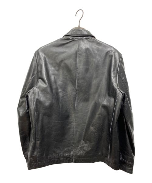 GAP（ギャップ）GAP (ギャップ) オールドレザージャケット ブラック サイズ:Mの古着・服飾アイテム
