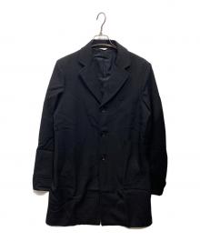 COMME des GARCONS HOMME DEUX（コムデギャルソン オム ドゥ）の古着「チェスターコート」｜ブラック