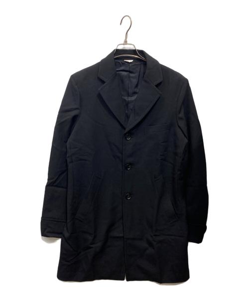 COMME des GARCONS HOMME DEUX（コムデギャルソン オム ドゥ）COMME des GARCONS HOMME DEUX (コムデギャルソン オム ドゥ) チェスターコート ブラック サイズ:Mの古着・服飾アイテム
