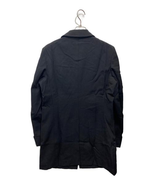 COMME des GARCONS HOMME DEUX（コムデギャルソン オム ドゥ）COMME des GARCONS HOMME DEUX (コムデギャルソン オム ドゥ) チェスターコート ブラック サイズ:Mの古着・服飾アイテム