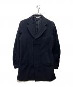 COMME des GARCONS HOMME DEUXコムデギャルソン オム ドゥ）の古着「チェスタージップアップコート」｜ブラック