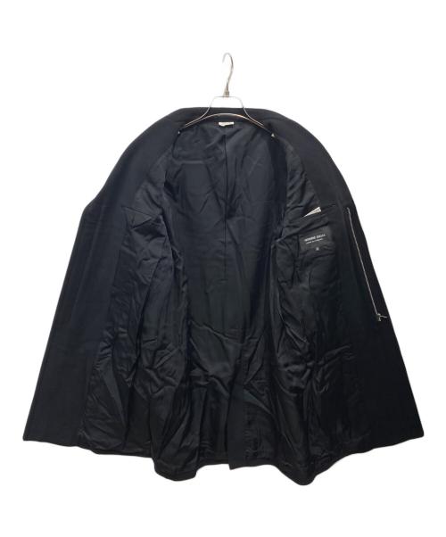 COMME des GARCONS HOMME DEUX（コムデギャルソン オム ドゥ）COMME des GARCONS HOMME DEUX (コムデギャルソン オム ドゥ) チェスタージップアップコート ブラック サイズ:Mの古着・服飾アイテム