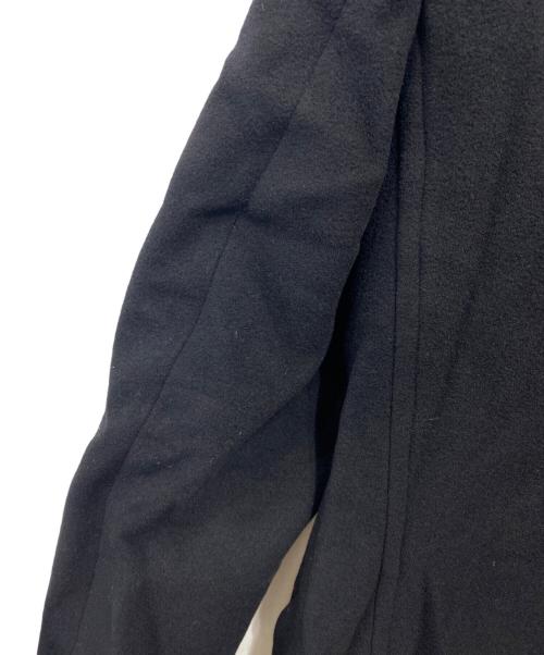 COMME des GARCONS HOMME DEUX（コムデギャルソン オム ドゥ）COMME des GARCONS HOMME DEUX (コムデギャルソン オム ドゥ) チェスタージップアップコート ブラック サイズ:Mの古着・服飾アイテム