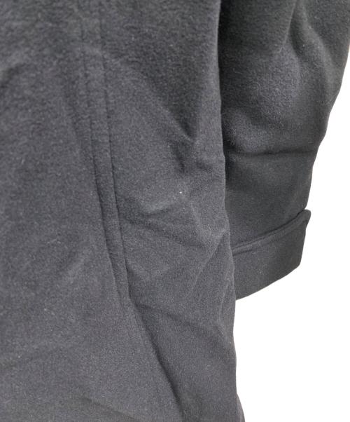 COMME des GARCONS HOMME DEUX（コムデギャルソン オム ドゥ）COMME des GARCONS HOMME DEUX (コムデギャルソン オム ドゥ) チェスタージップアップコート ブラック サイズ:Mの古着・服飾アイテム