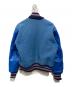 HEWITT (ヒューイット) レザースリーブスタジャン ブルー サイズ:不明：12000円