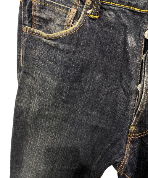 EVISU（エヴィス）EVISU (エヴィス) LOT2001 デニムパンツ インディゴ サイズ:W31×L35の古着・服飾アイテム