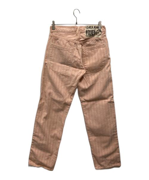 EVISU（エヴィス）EVISU (エヴィス) LOT2007 デニムパンツ ピンク サイズ:W33×L35の古着・服飾アイテム