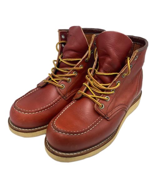 RED WING（レッドウィング）RED WING (レッドウィング) 6インチ クラシックモック アイリッシュセッターブーツ レッド サイズ:SIZE8Dの古着・服飾アイテム