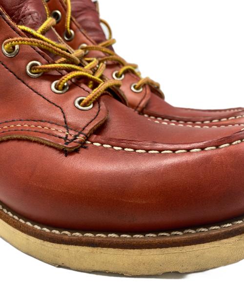 RED WING（レッドウィング）RED WING (レッドウィング) 6インチ クラシックモック アイリッシュセッターブーツ レッド サイズ:SIZE8Dの古着・服飾アイテム