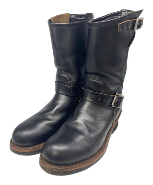 RED WING（レッドウィング）RED WING (レッドウィング) エンジニアブーツ ブラック サイズ:SIZE8Dの古着・服飾アイテム
