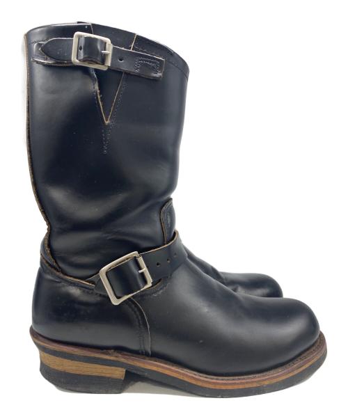 RED WING（レッドウィング）RED WING (レッドウィング) エンジニアブーツ ブラック サイズ:SIZE8Dの古着・服飾アイテム