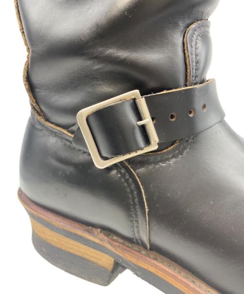 RED WING（レッドウィング）RED WING (レッドウィング) エンジニアブーツ ブラック サイズ:SIZE8Dの古着・服飾アイテム