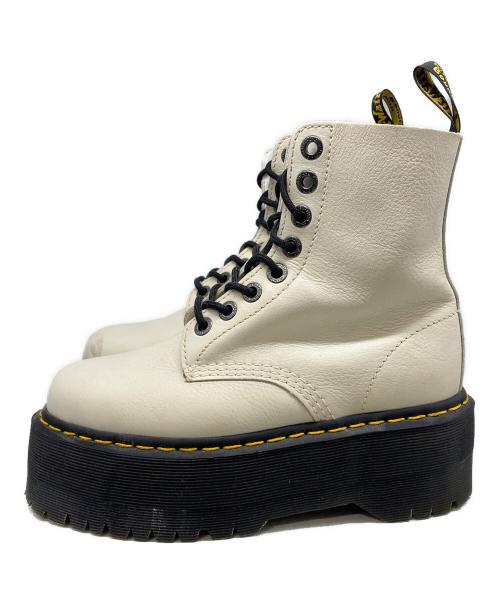 Dr.Martens（ドクターマーチン）Dr.Martens (ドクターマーチン) 1460 PASCAL MAX 8ホールブーツ ホワイト サイズ:SIZE UKの古着・服飾アイテム