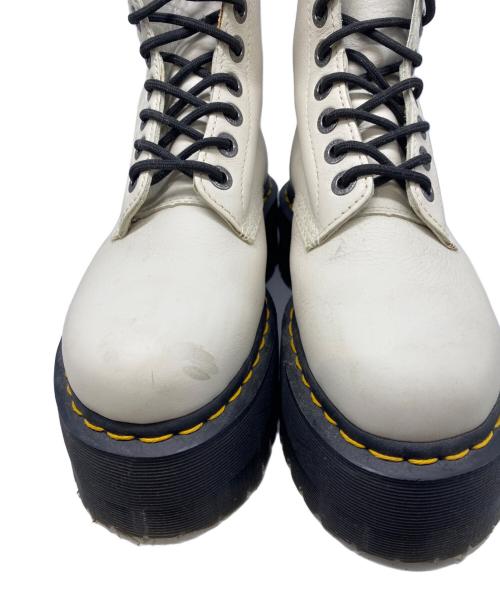 Dr.Martens（ドクターマーチン）Dr.Martens (ドクターマーチン) 1460 PASCAL MAX 8ホールブーツ ホワイト サイズ:SIZE UKの古着・服飾アイテム