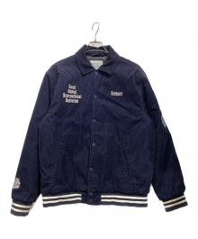 CarHartt（カーハート）の古着「LETTERMAN JACKET」｜ネイビー