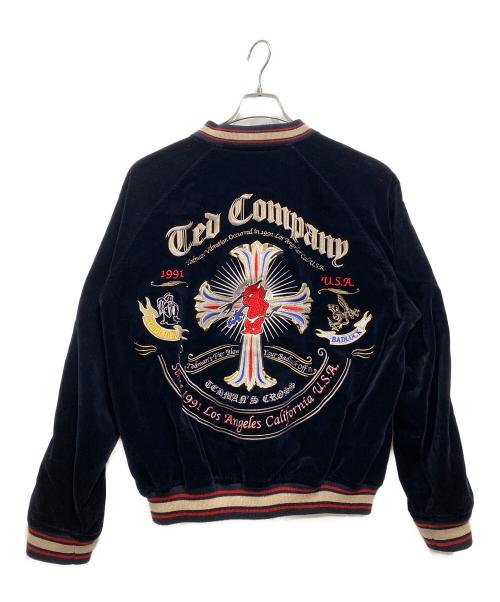 TED COMPANY（テッドカンパニー）TED COMPANY (テッドカンパニー) 別珍リバーシブルスカジャン ブラック サイズ:SIZE 42の古着・服飾アイテム