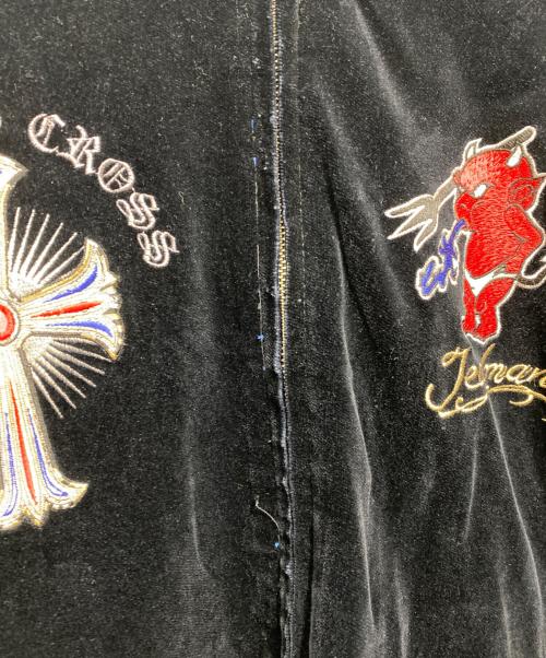 TED COMPANY（テッドカンパニー）TED COMPANY (テッドカンパニー) 別珍リバーシブルスカジャン ブラック サイズ:SIZE 42の古着・服飾アイテム