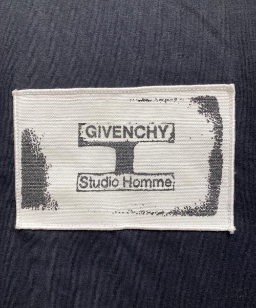 GIVENCHY（ジバンシィ）GIVENCHY (ジバンシィ) STUDIO HOMME REGULAR FIT T-SHIRT ブラック サイズ:Mの古着・服飾アイテム