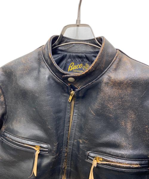 Buco（ブコ）Buco (ブコ) ライダースジャケット ブラック サイズ:SIZE　36の古着・服飾アイテム
