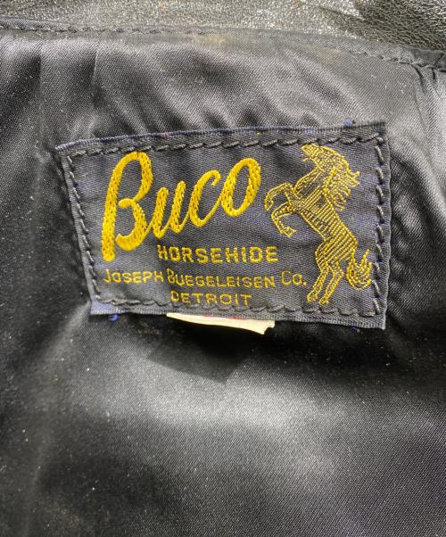 Buco（ブコ）Buco (ブコ) ライダースジャケット ブラック サイズ:SIZE　36の古着・服飾アイテム